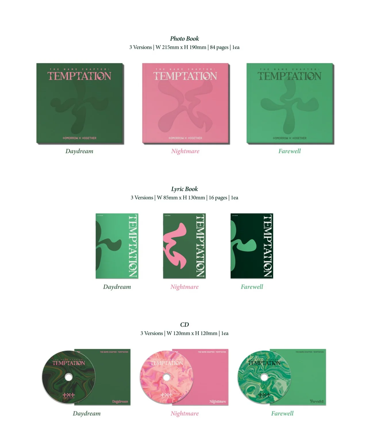 TXT - THE NAME CHAPTER TEMPTATION 5TH MINI ALBUM - Image 4