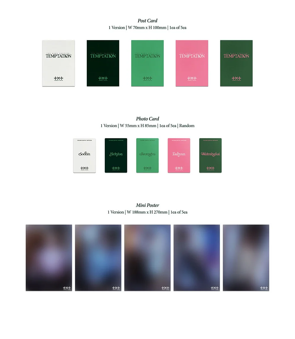 TXT - THE NAME CHAPTER TEMPTATION LULLABY VER. 5TH MINI ALBUM - Image 5