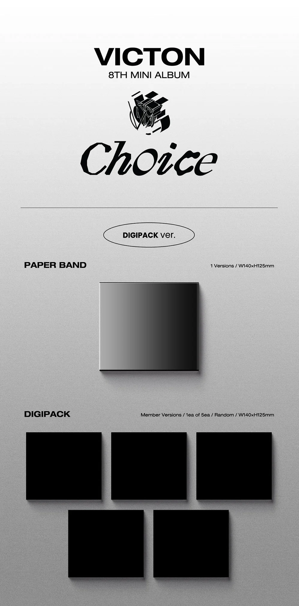 VICTON - CHOICE 8TH MINI ALBUM (MEMBER VER.) - Image 2