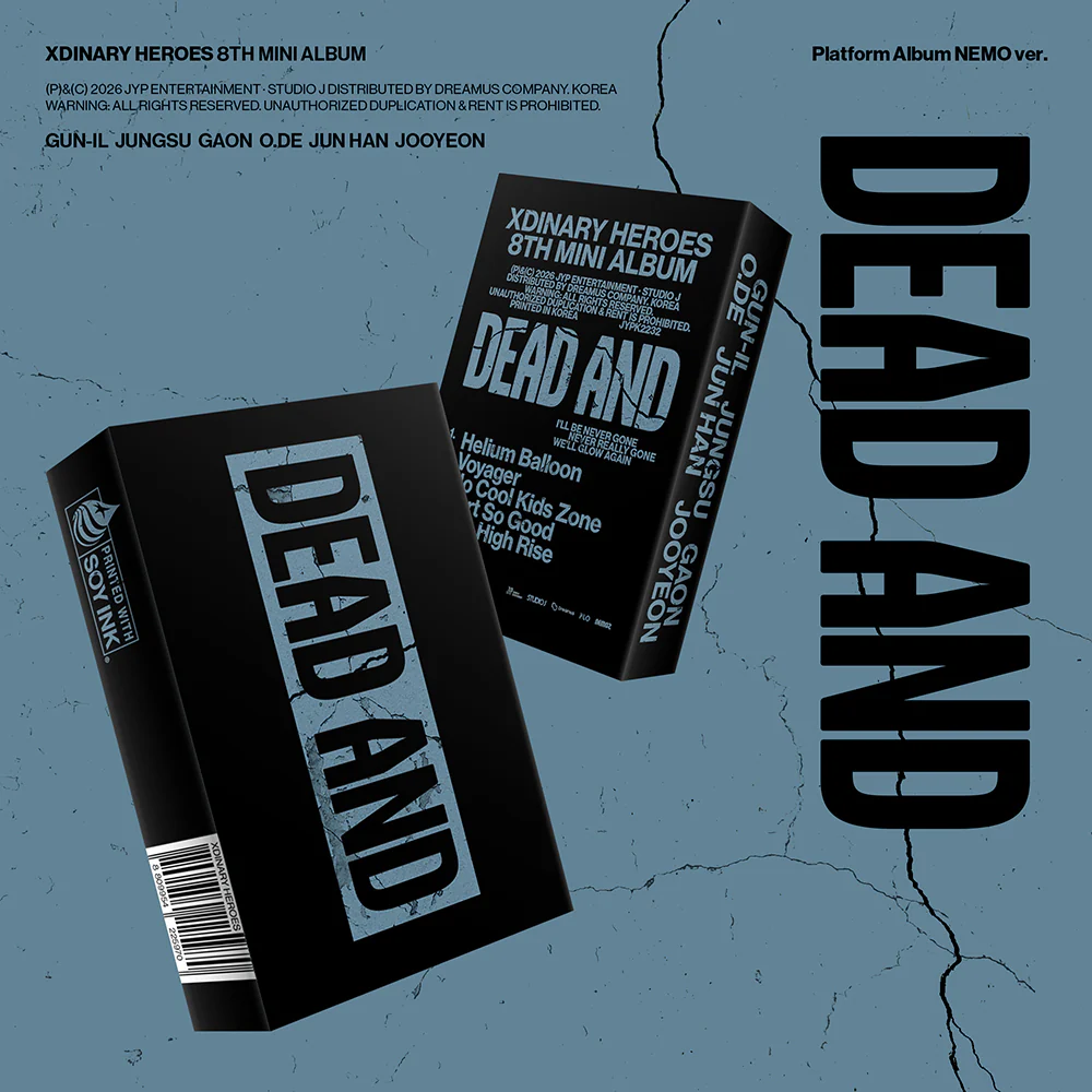 XDINARY HEROES - DEAD AND 8TH MINI ALBUM PLATFORM ALBUM NEMO VER