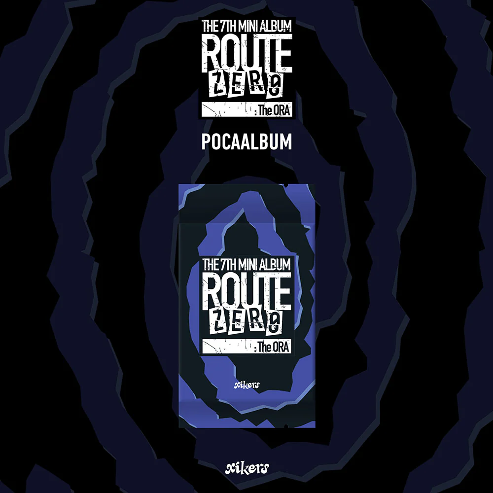 XIKERS - ROUTE ZERO : THE ORA 7TH MINI ALBUM POCAALBUM VER