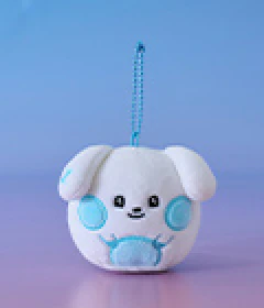 ZEROBASEONE - ZERONI MD FLUFFY FACE KEYRING - Image 8